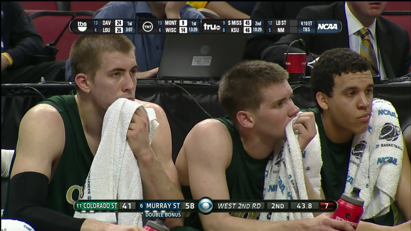 Illustration for article titled Winners, Losers, And Weirdos: The Faces Of The First Day Of March Madness